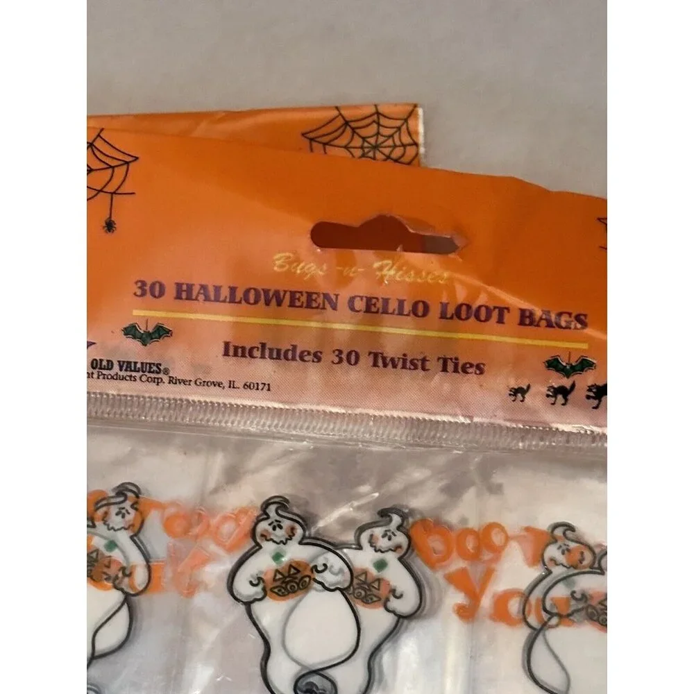120‎ Halloween Ghosts Loot Cello Plastic Bags Regent (2003)
